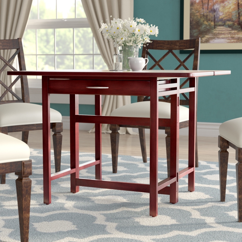 Extendable Walnut Drop Leaf Table