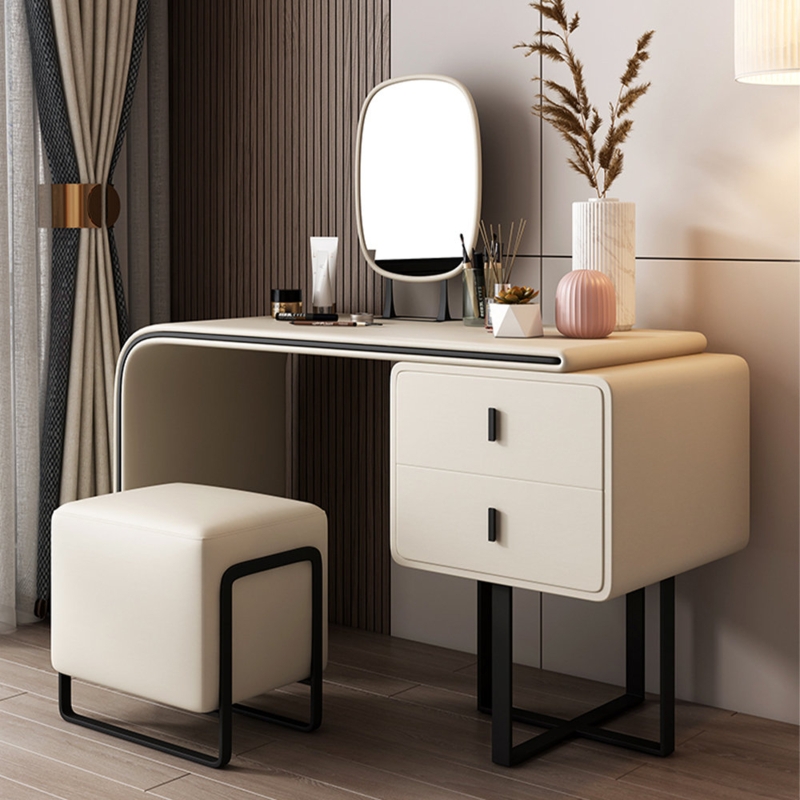 Modern Extendable Makeup Vanity Table