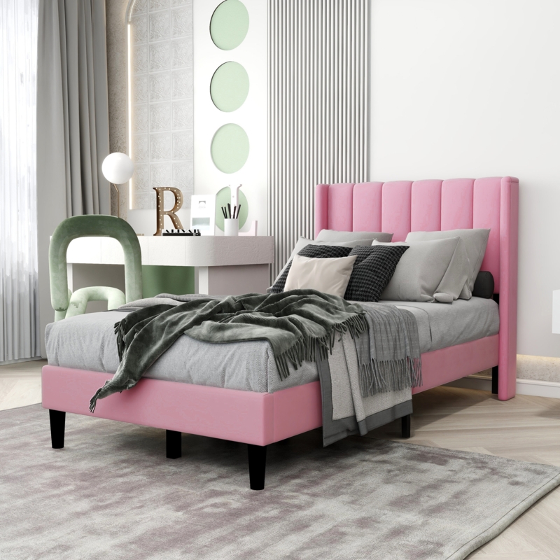Soft Surface Metal Bed Frame