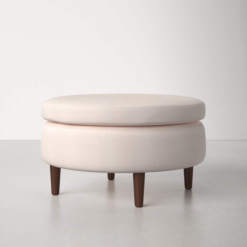 Multipurpose Solid Wood Ottoman