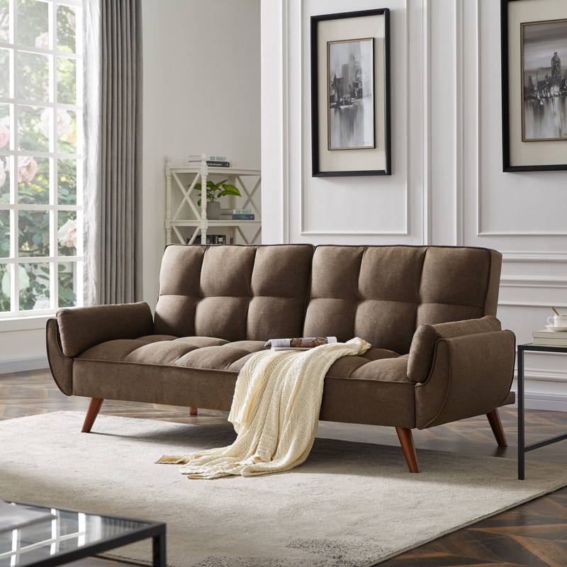 Channel Tufted Sofa Sleeper