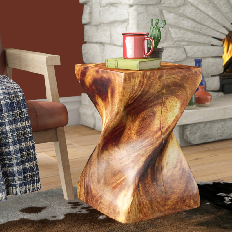 Eco-Friendly Big Twist End Table