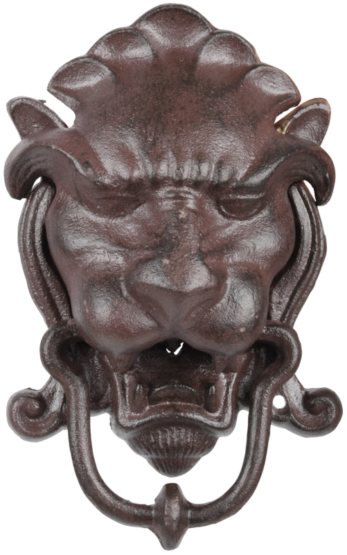 Cast Iron Lion Door Knocker
