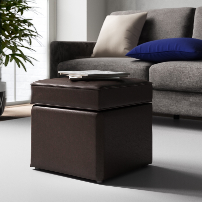 Classic Tufted Ottoman with Storage