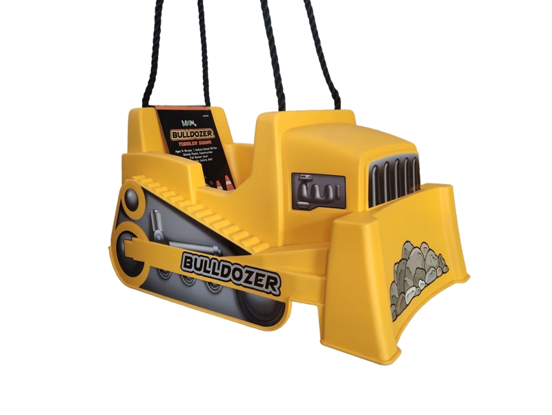 Toddler Bulldozer Swing
