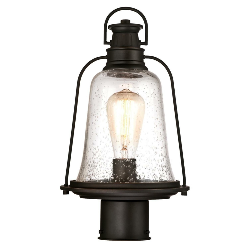 Oil-Rubbed Bronze Outdoor Post Lamp