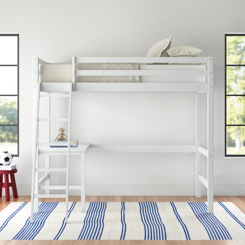 Loft Bed with Under-Bed Space