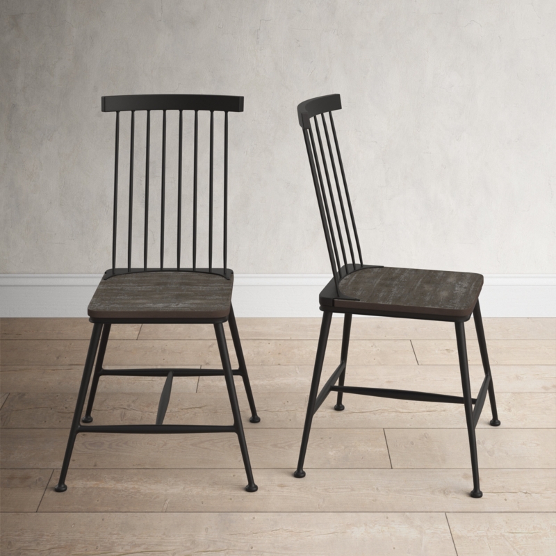 Industrial Windsor-Style Chair