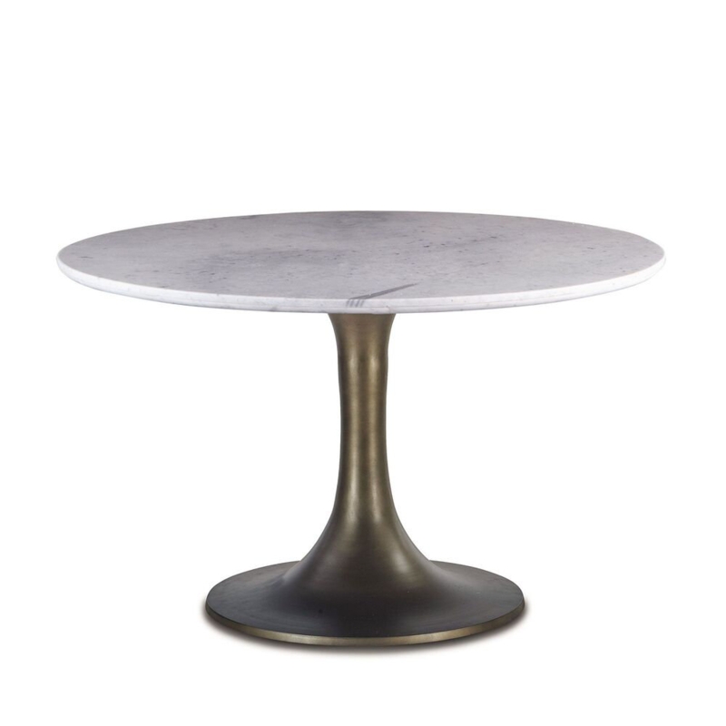 Mid-Century Round Dining Table