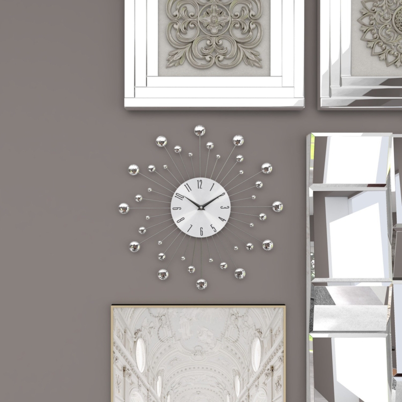 Glam Iron Wall Clock