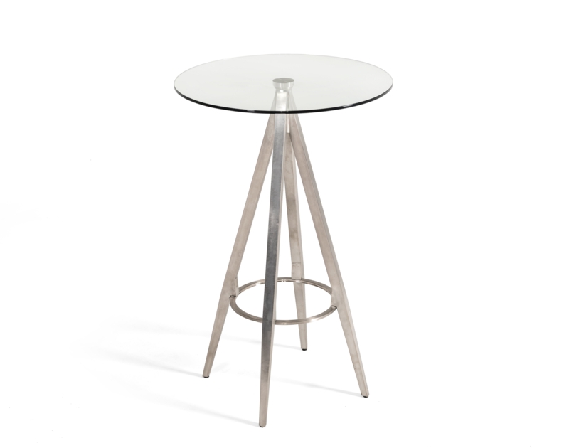 Modern Glass Top Bar Table