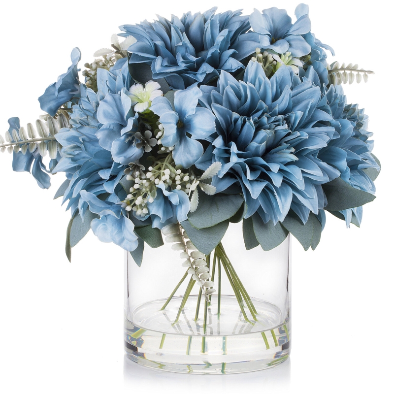 Dahlia Silk Flower Arrangement