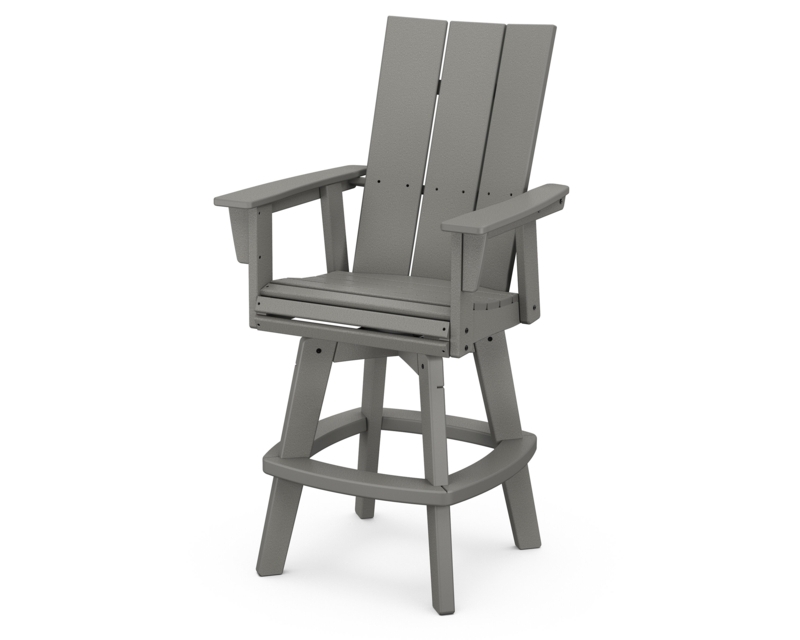 Modern Adirondack Swivel Bar Chair