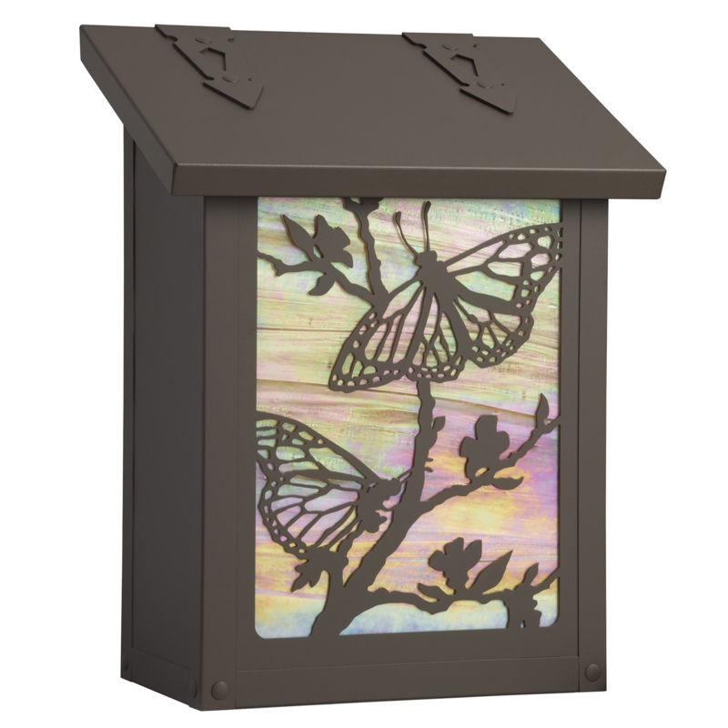 Customizable Wall Mount Brass Mailbox