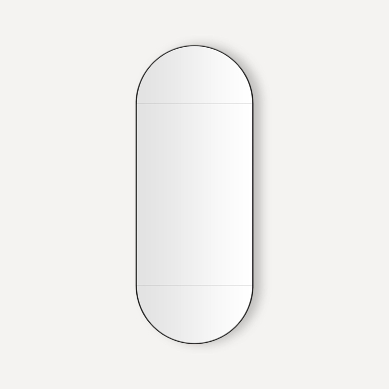 Curved Medicine Cabinet with Ample Storage