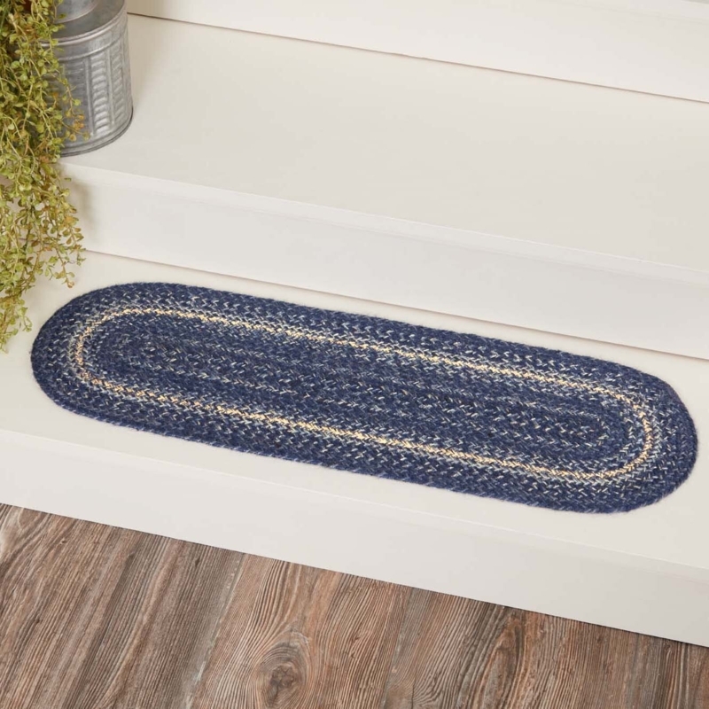 Modern Braided Jute Stair Tread