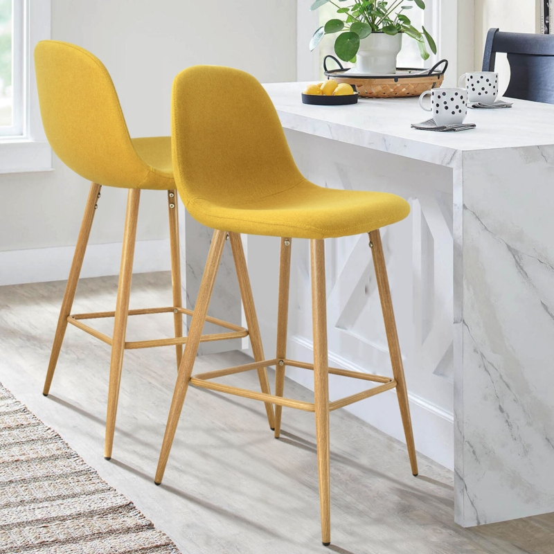Yellow Bar Stools