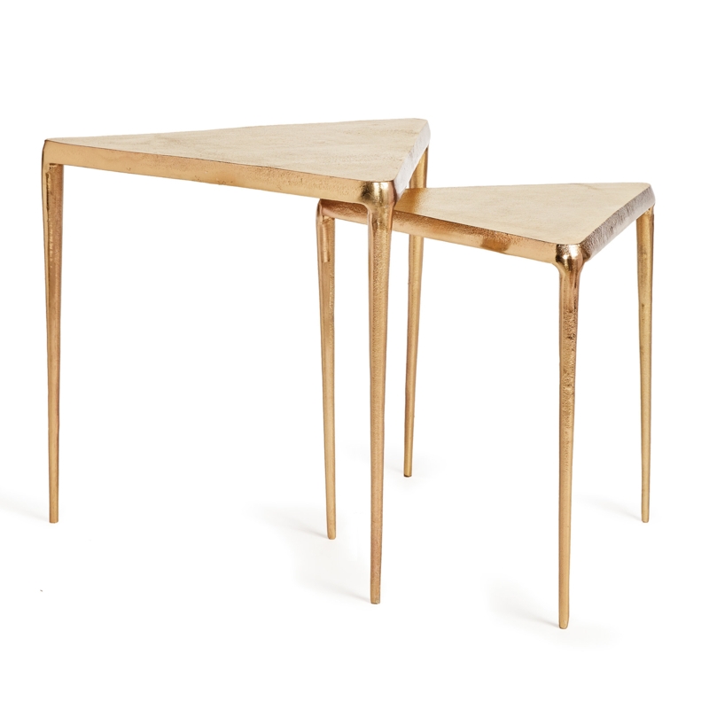 Modern Bronze Nesting Tables