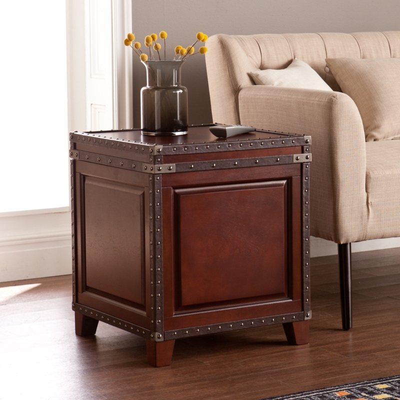 Mission-Style Trunk End Table