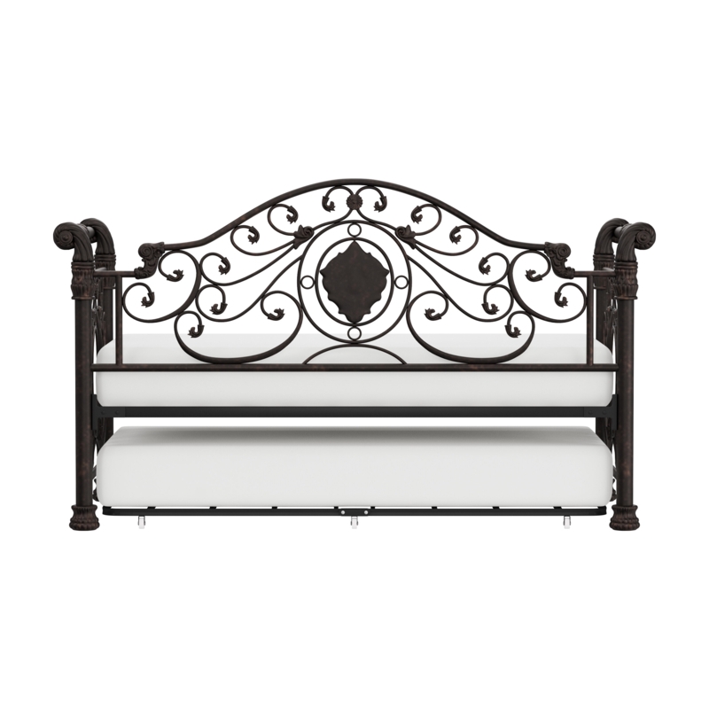 Elegant Sleigh-Design Daybed