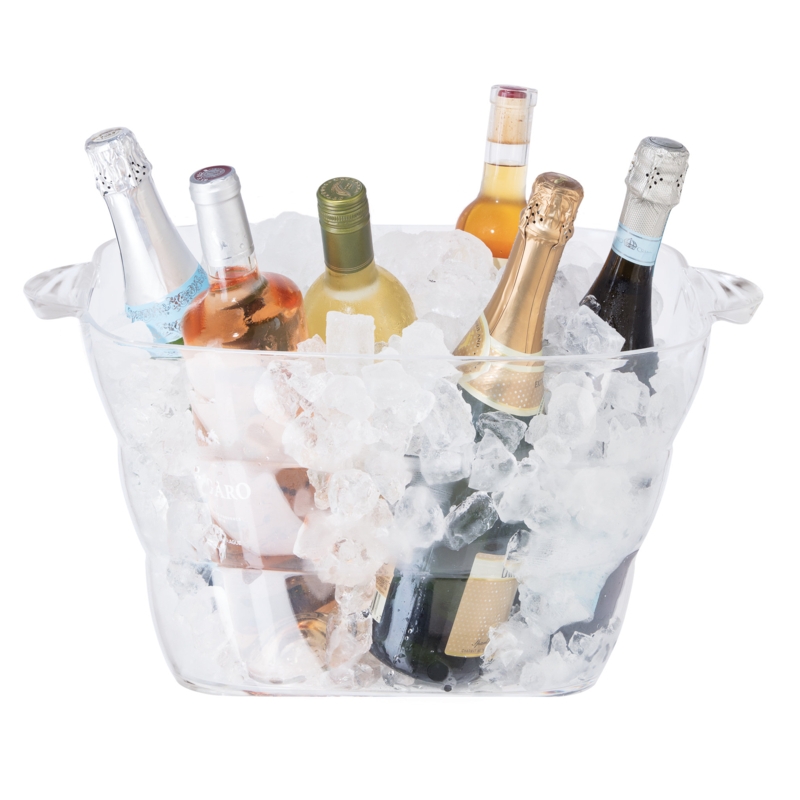Acrylic Square Party Tub