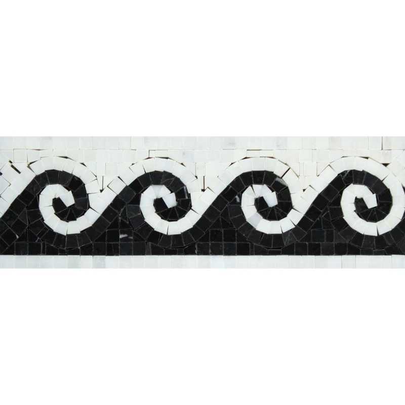 Marbled-Effect Marble Tiles