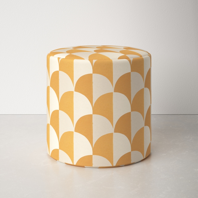 Round-Shaped Multipurpose Ottoman