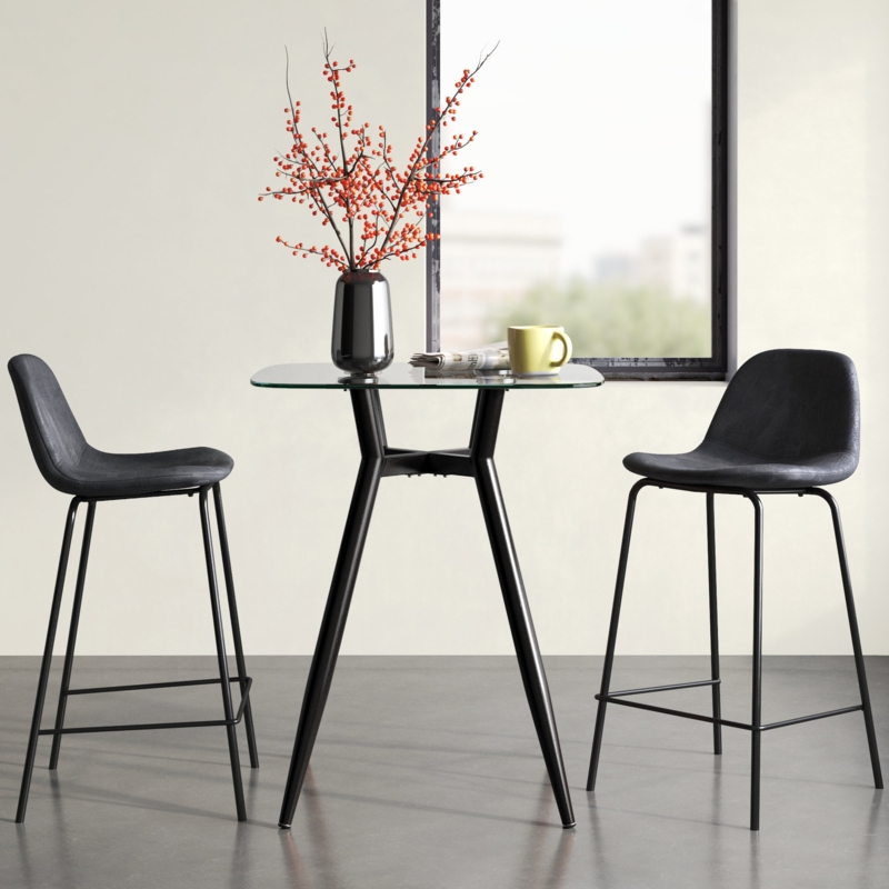 Clear Glass Dining Table