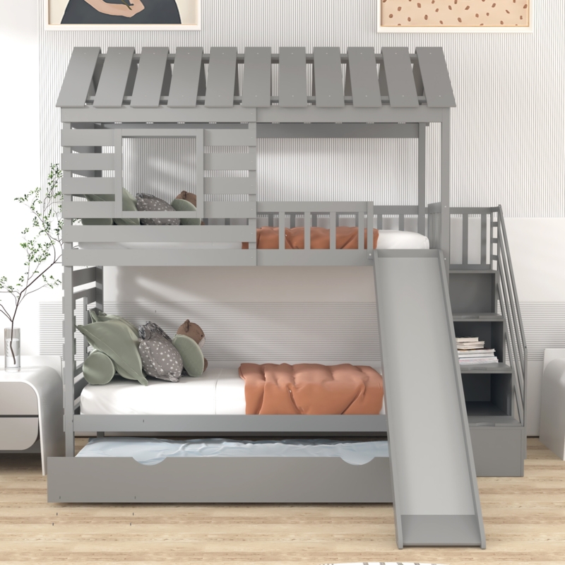 Industrial Coffee Table with Storage Shelf