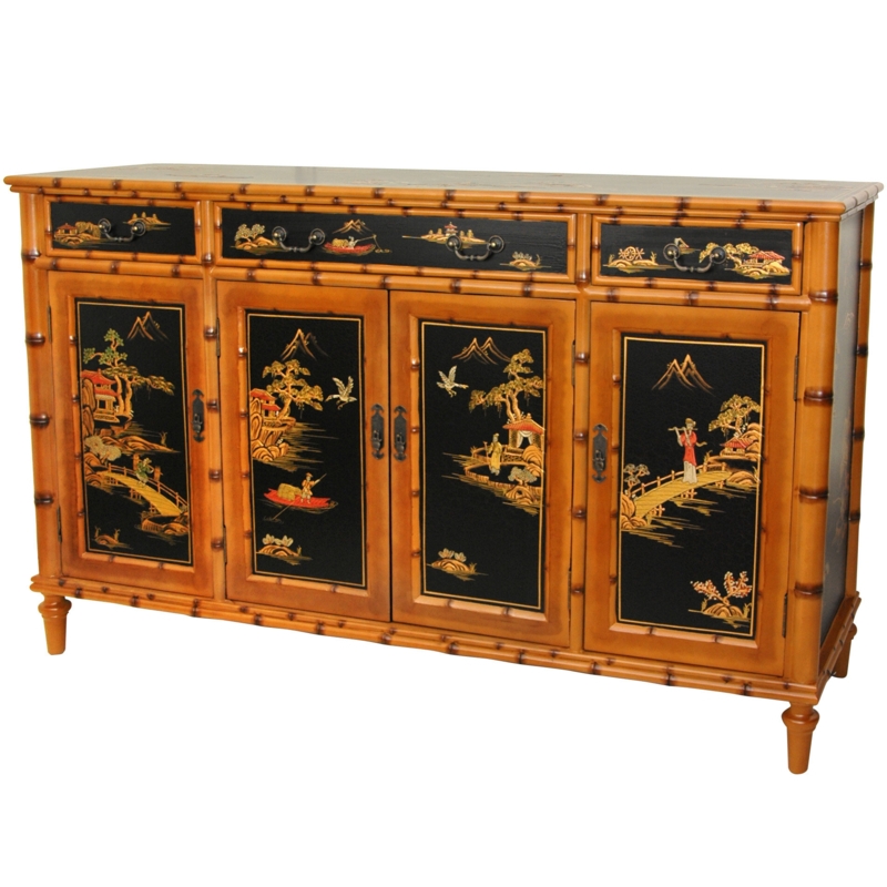 Ching Dynasty Era Inspired Cabinet