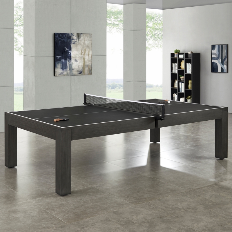 Tennis Table with Adjustable Leg Levelers