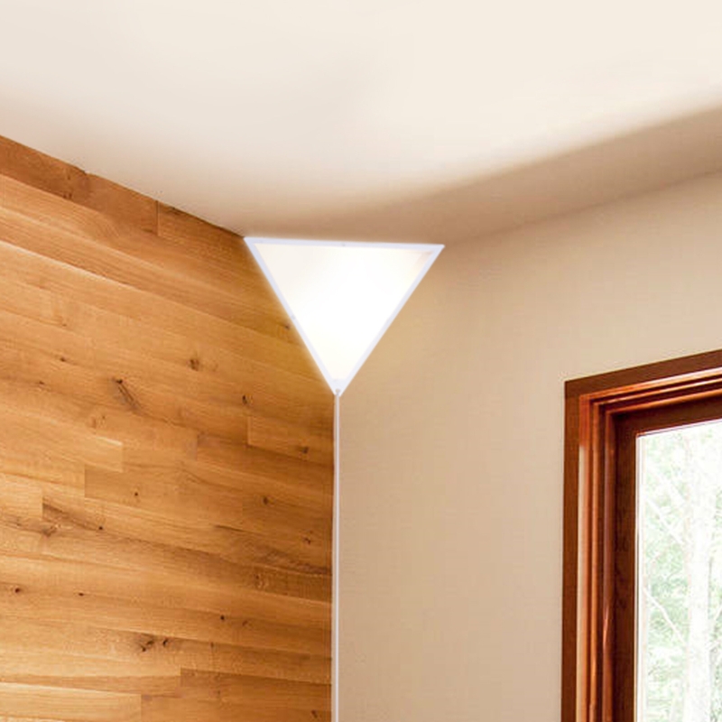 Corner Lighting Solution with Diffused Light