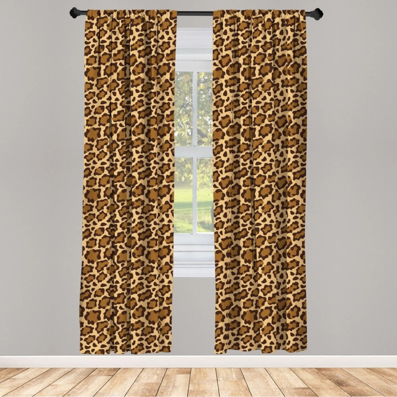 Lightweight Room Darkening Window Curtain Panel Set