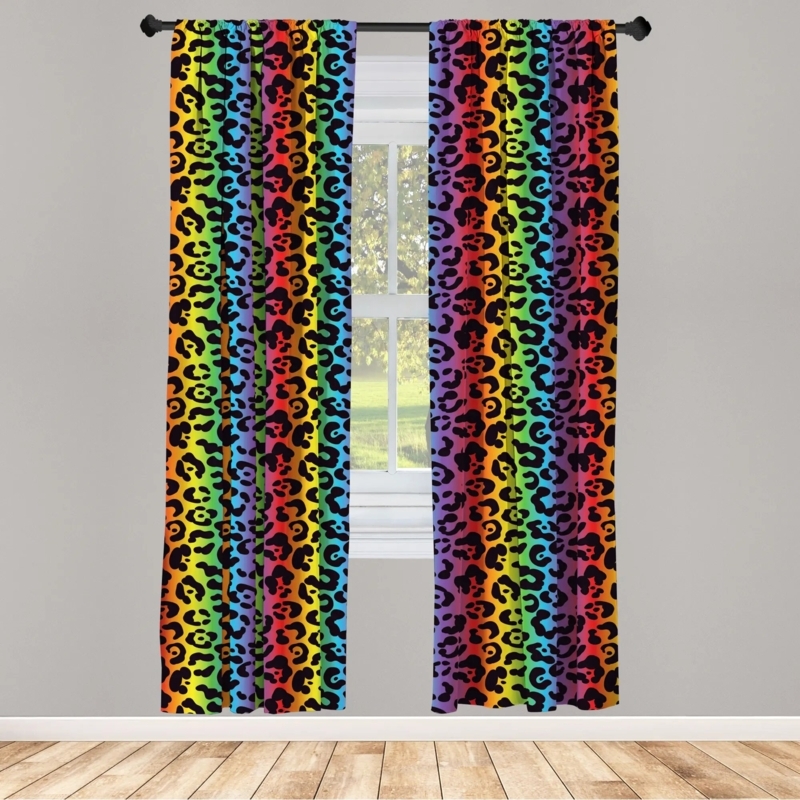 Lightweight Room Darkening Window Curtain Panel Set