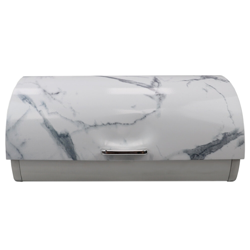 Marble-Design Large Bread Bin
