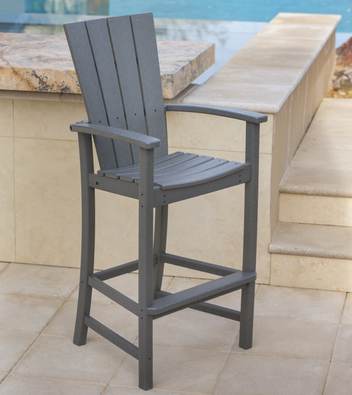 Curved Arm Contoured Adirondack Chair