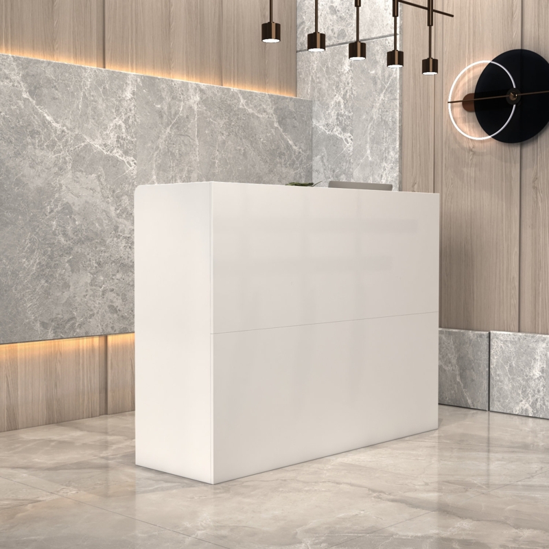 Modern Minimalist Reception Desk