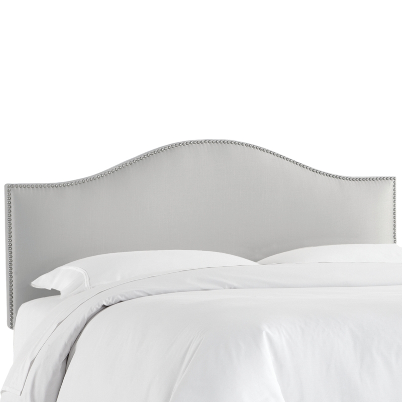 Upholstered Curved Panel Headboard