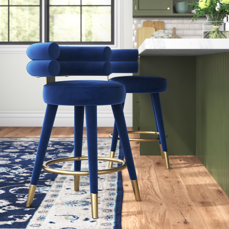 Industrial Side Table with Wheels
