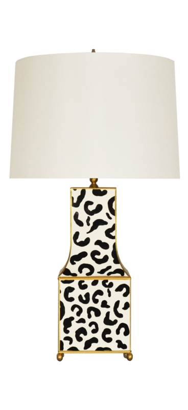 Pagoda-Inspired Table Lamp with Silk Shade