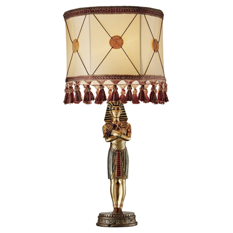 King Tut Egyptian Revival Table Lamp