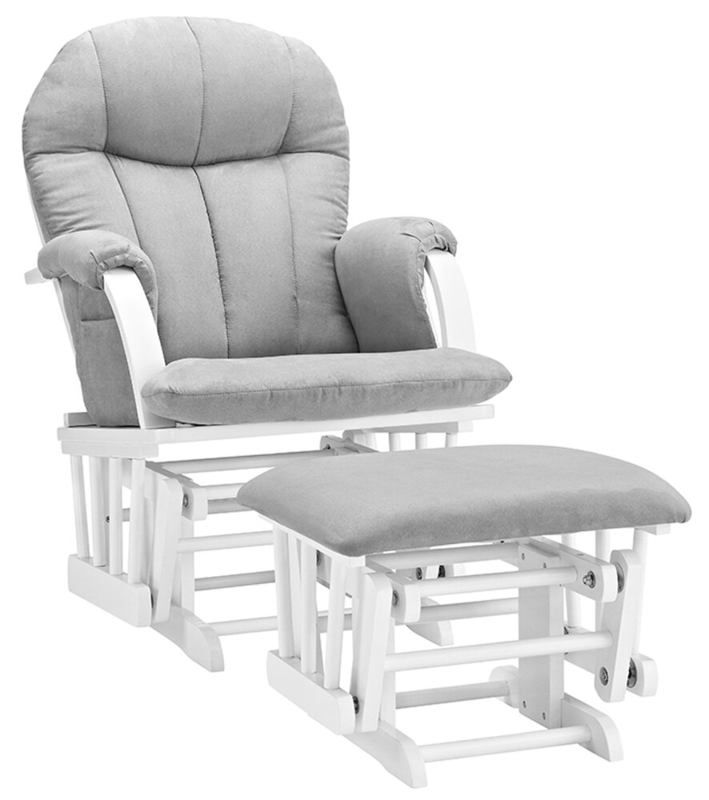 Glider with Ottoman Set