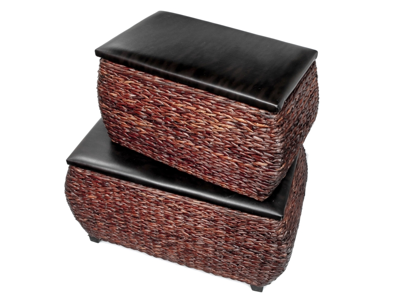 Ottoman Set with Hidden Storage