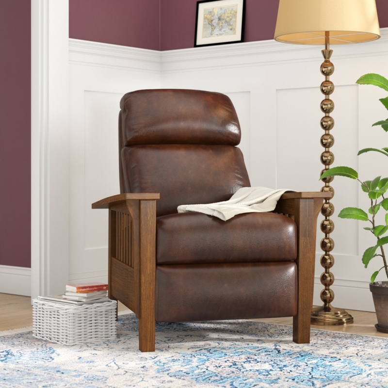 Arts and Crafts Period Recliner Chair