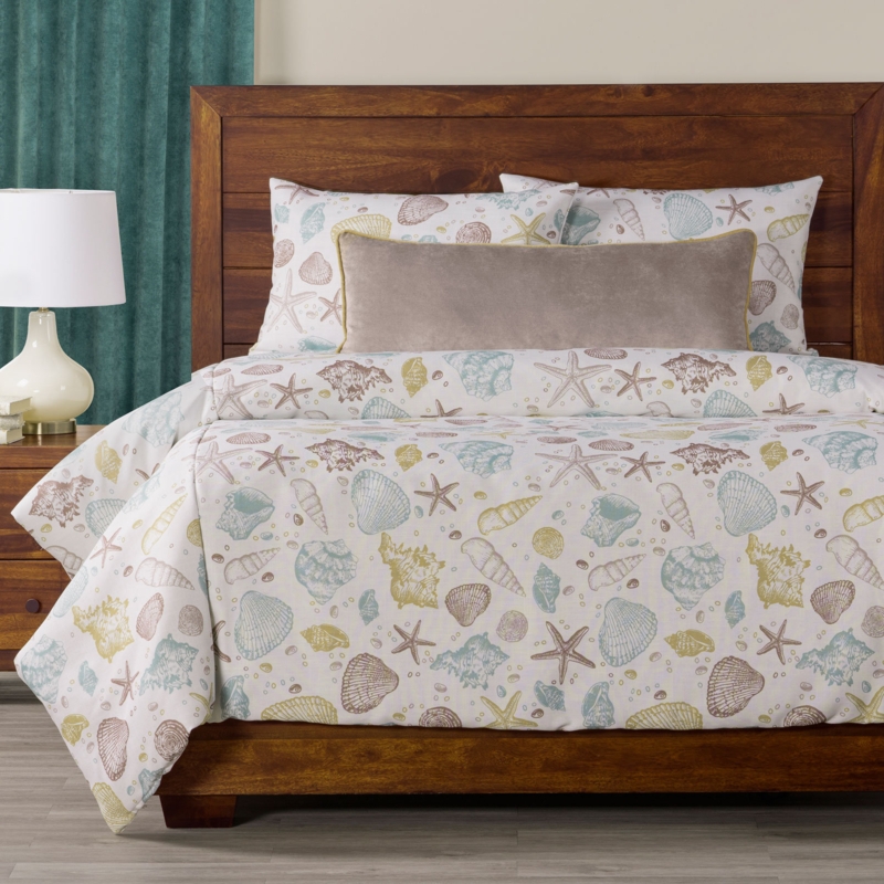 Marine Life Duvet Set with Eco-Friendly Comforter