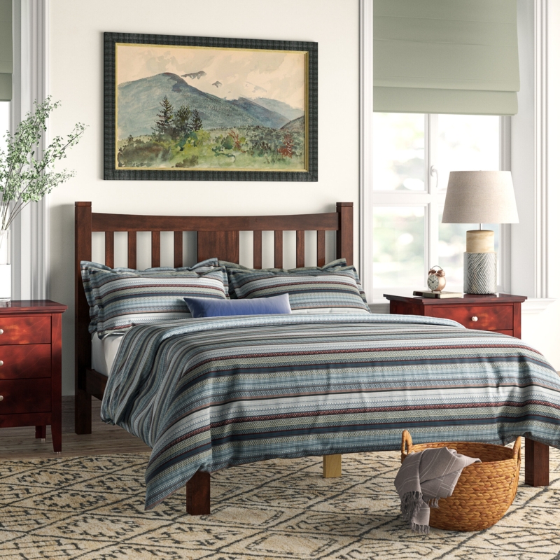 Luxurious Solid Pine Wood Bed