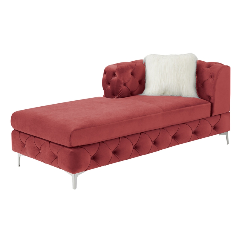 Modern Button-Tufted Lounge Chair