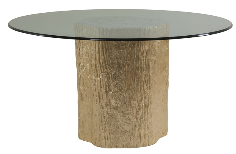Natureform Fossilized Clamshell and Glass Table