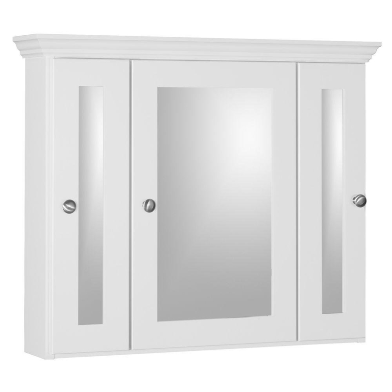 Shaker Tri-View Medicine Cabinet