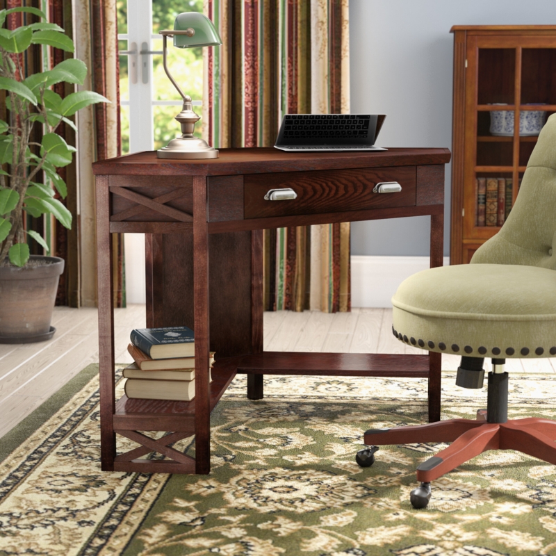 Compact Corner Workspace Desk